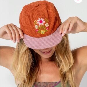New with tags Natural life corduroy hat